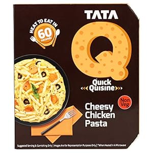 TATA Q Cheesy Chicken Pasta, 305 Grams