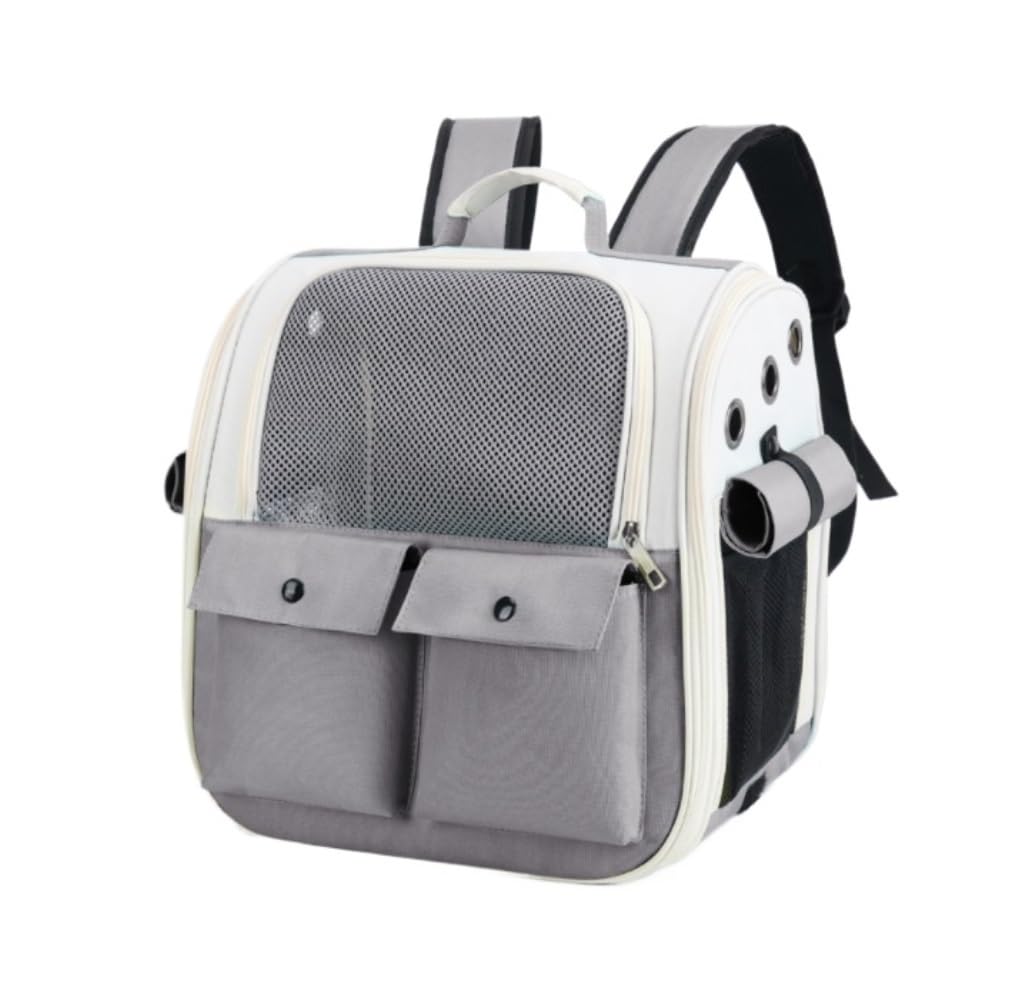 Zaino Per Gatti Trasportino Per Zaino Per Animali Domestici, Pieghevole, Morbido, Per Cani Di Taglia Media, Gatti, Cuccioli, Gattini, Coniglietti Trasportino Per Cani Gatti ( Color : E , Size : 36*25*