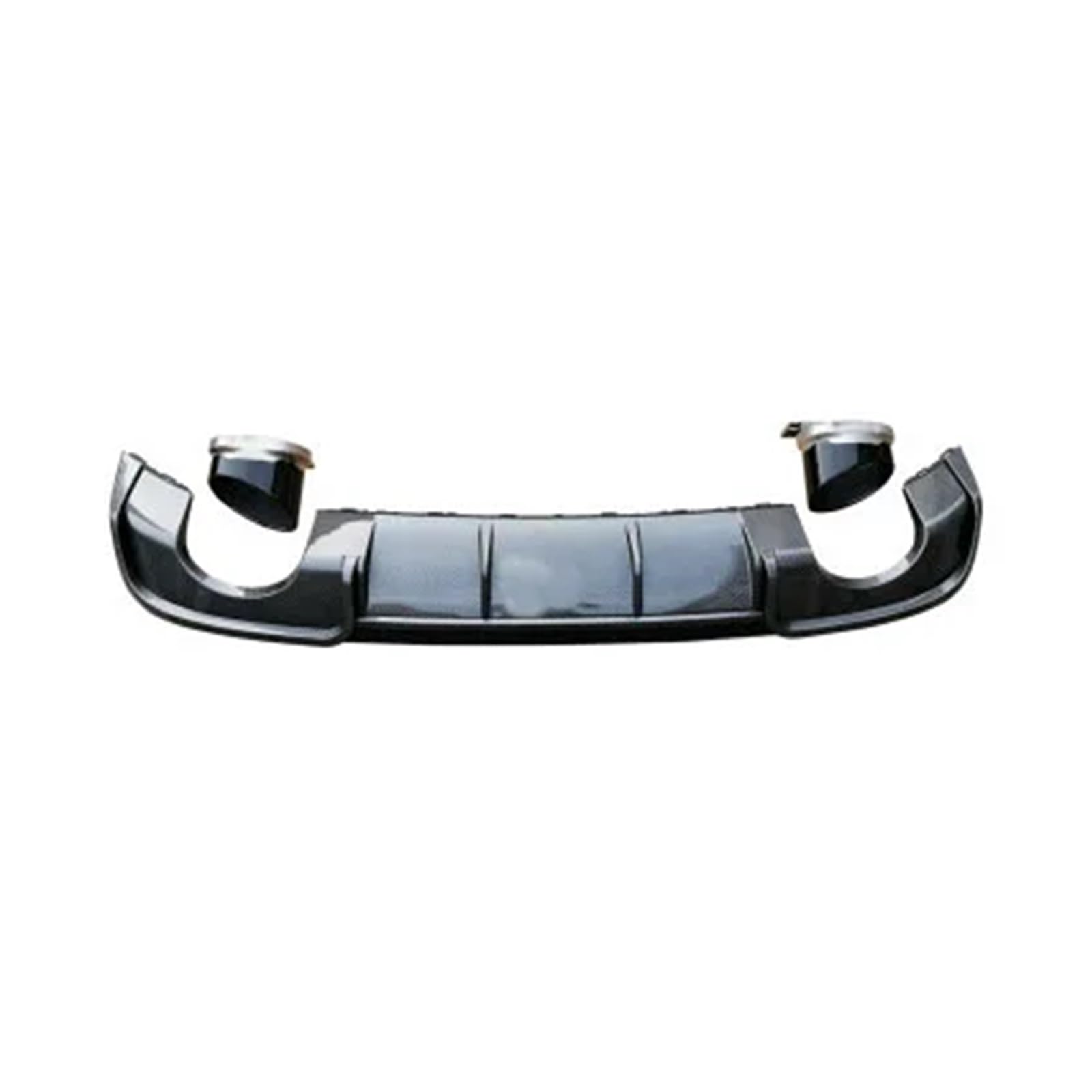 Difusor trasero Audi A3 2014 2015 2016 look RS3 carbono 7