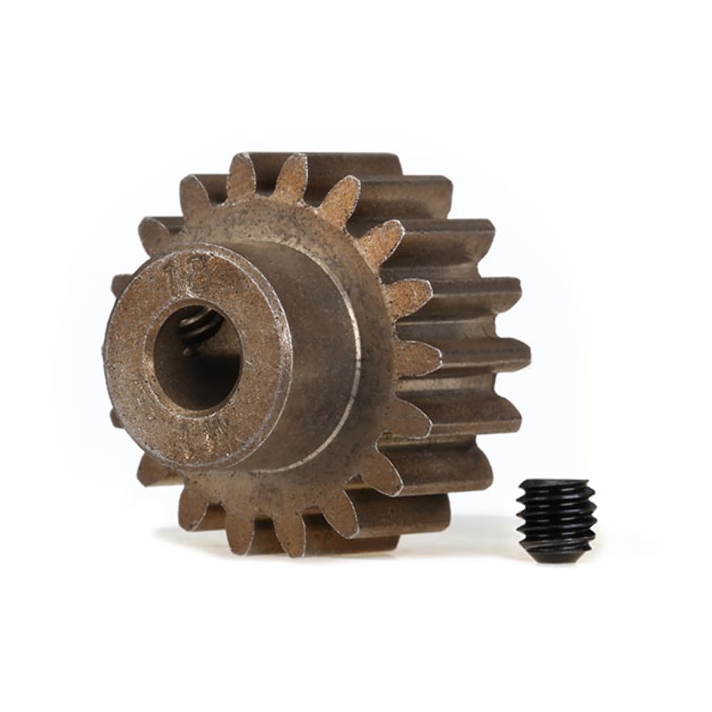 Amazon.com: Traxxas 6491X 18-T Pinion Gear, 1.0 Metric Pitch