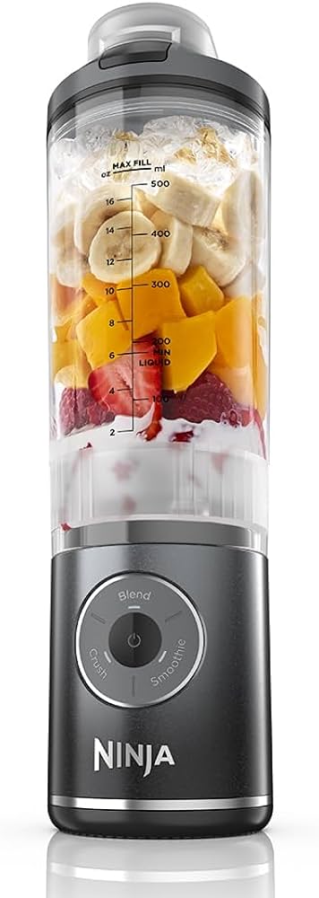 Ninja Blast Max Portable Blender, 650ml, Cool Grey : Amazon.sg: Toys