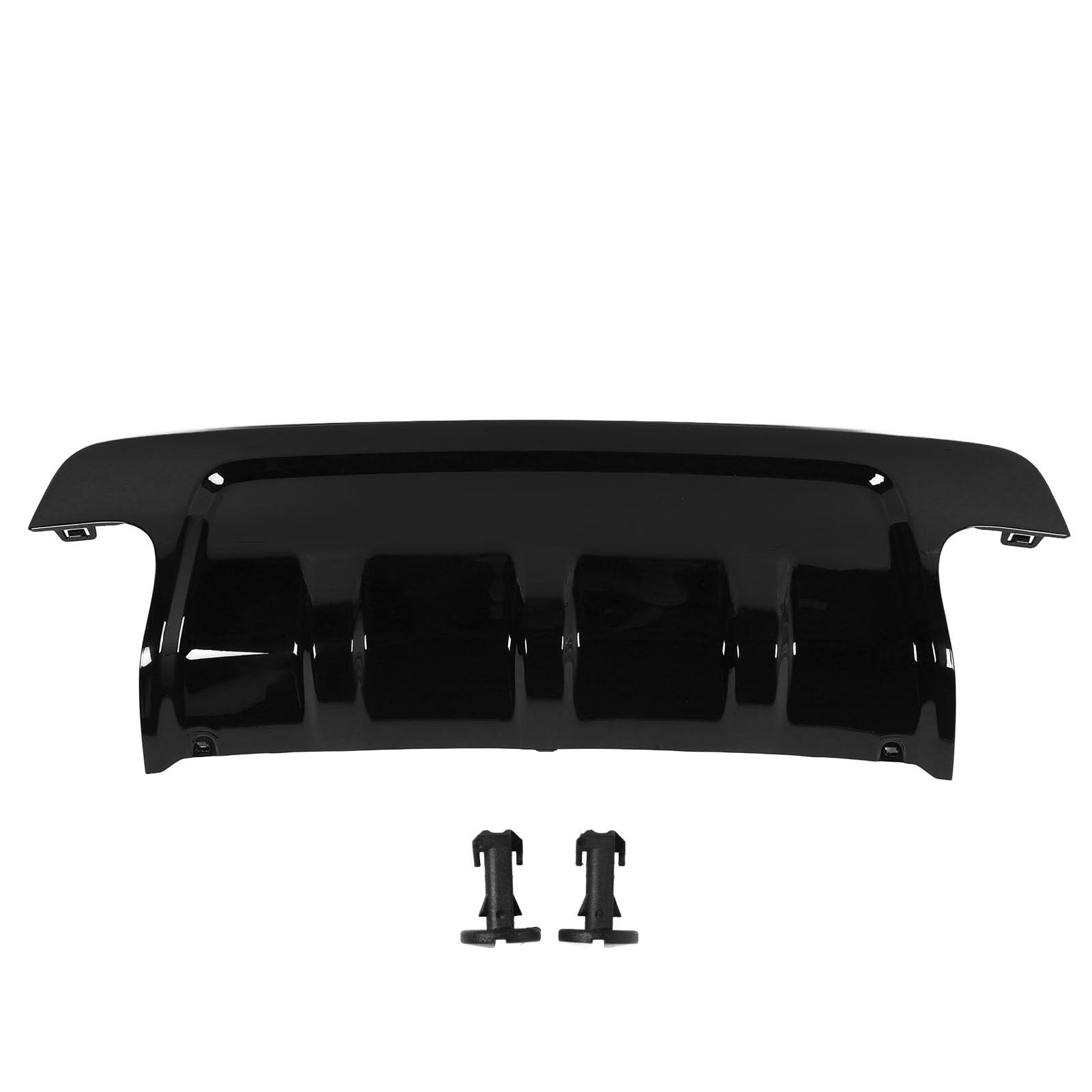 Copertura del Gancio di Traino per Paraurti Posteriore LR105079 per Sport L494 Facelift 2018-2022 - Occhiello di Traino Nero Lucido