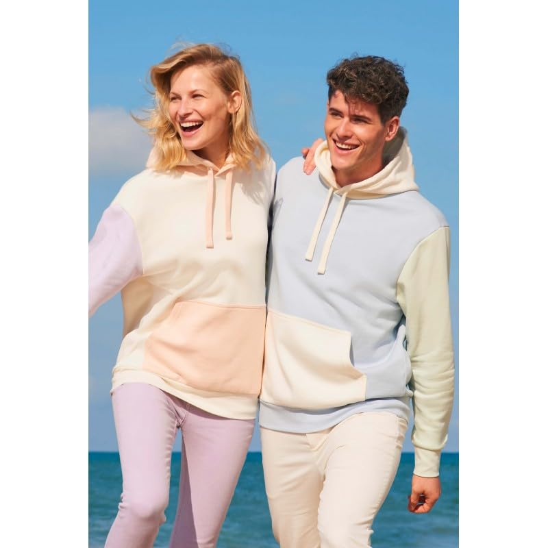 Sweat-shirt à capuche Collins bleu crémeux vêtement unisexe taille S - 3