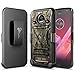 Moto Z2 Play Case with [Tempered Glass Screen Protector], NageBee [Heavy Duty] Armor Shock Proof [Swivel Belt Clip] Holster [Kickstand] Combo Rugged Case For Motorola Moto Z Play 2nd Generation -Camo