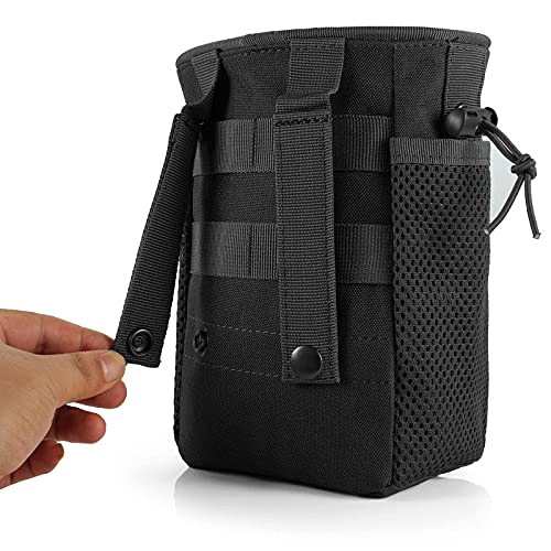 Frtkk Concealed Carry Pistol Fanny Pack Holster & Tactical Molle Drawstring Magazine Dump Pouch #TOP6