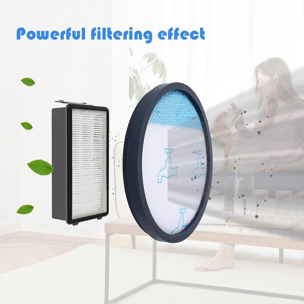 2 Set di filtri RO4825,filtri di ricambio per l'aspirapolvere Rowenta Compact Power XXL RO4811EA RO4823EA RO4825EA RO4826EA RO4853EA RO4855EA RO4859EA RO4871EA RO4881EA,pezzi di ricambio ZR780000