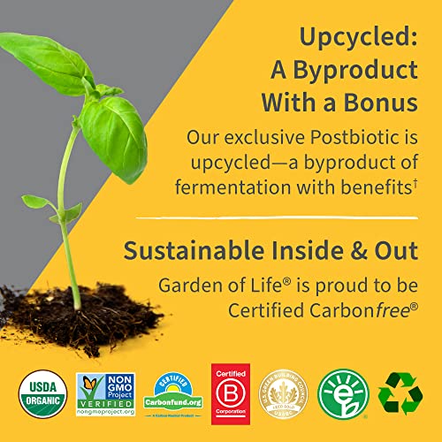 Garden Of Life Dr Formulated Probiotics 100 Billion Cfu Pre + Pro + Postbiotics - Extra Strength Digestive & Immune Support For Men And Women, Potato, Acacia, Postbiotic Metabolites, 30 Capsules #TOP5