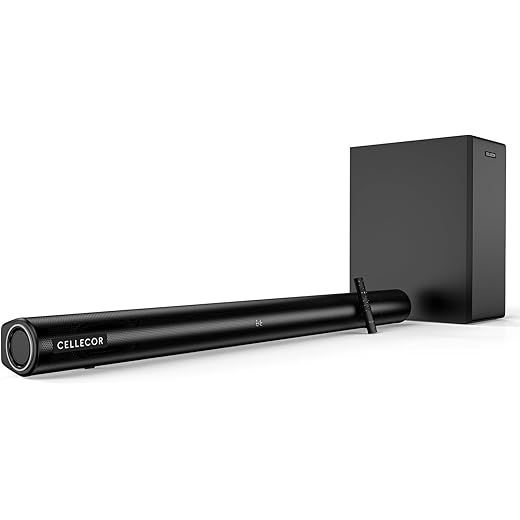CELLECOR CBS 01 TUNEBAR 21 Channel Soundbar with 160W RMS O