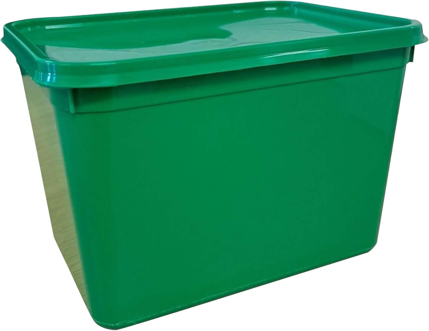 We Can Source It Ltd Green Colour Coded Ice Cream Containers & Lids-Food Storage For Kitchen (50, 4 Litres)