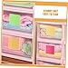 STOBOK 20pcs Index Card Pocket Card Sleeves Pocket Protector Label Holders for Storage Bins Adhesive Pockets Adhesive Clear Card Holder Sticker Organizer Storage Sticky Pocket