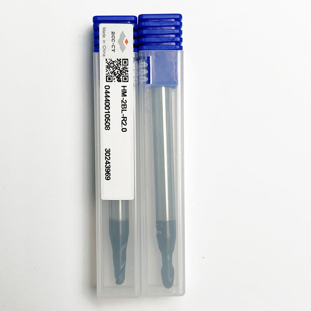HAUZHICHUN HM-2BL-R2.0 Carbide End Mill