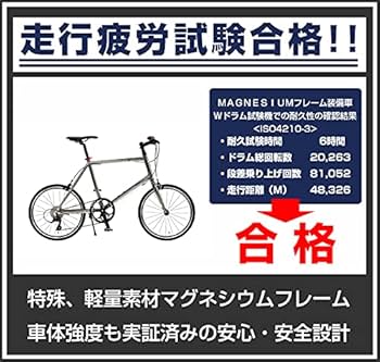 自転車本体 RENAULT MAGNESIUM8 minivelo ルノー MAGNESIUM8 ミニベロ フレンチイズム漂うラジュグアリー