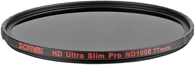 Zomei 77mm ND1000 Filter 18 Layer Multi-Coated Neutral Density Filter 10 Stops ND Filter Ultra Slim HD SCHOTT Glass Density Neutral Lens Filter Zomei 77mm ND1000 Filter 18 Layer Multi-Coated Neutral Density Filter 10 Stops ND Filter Ultra Slim HD SCHOTT Glass Density Neutral Lens Filter