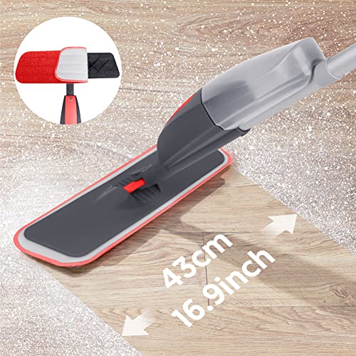 Reusable Mop Pads Compatible With Swiffer Powermop, Mop Refills Mopping Pads Refills Microfiber Mop Pads For Spray Mop Floor Mop Pads Refills Reusable Washable Pads For Floor Cleaning(6 Pack) #TOP3