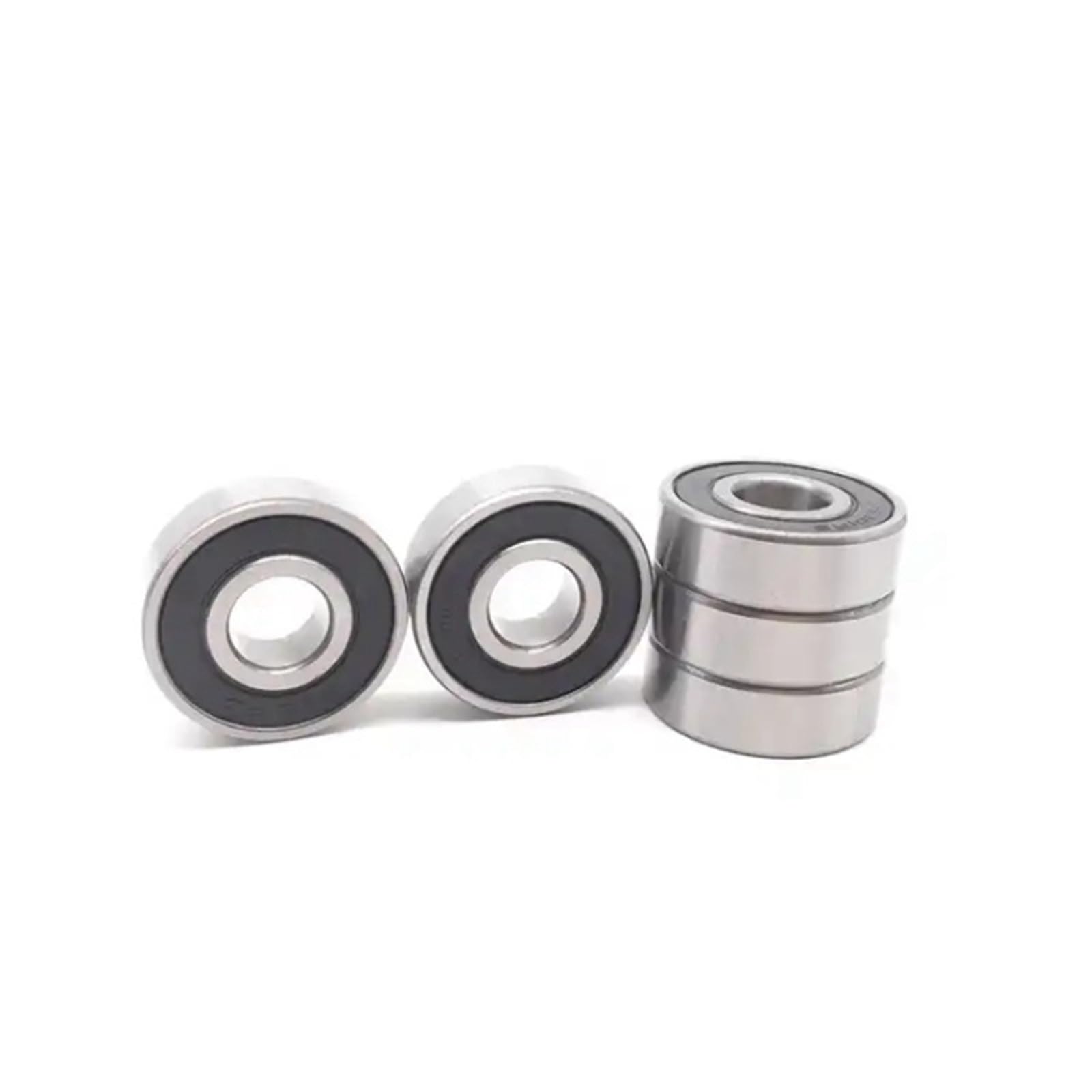 Lot de 10 roulements à billes S6000RS 10 x 26 x 8 mm ABEC-7 S6000 RS 6000 440C en acier inoxydable