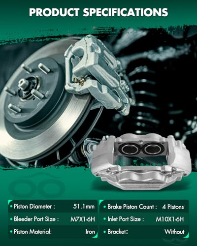 Image of SCITOO Front Left Disc Brake Caliper Without Bracket 197343