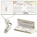 Dicksons Silver Plated I Said a Prayer for You Today Prayer Box 18 inch Chain
