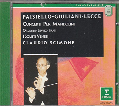 Mandolin Concerto [Audio CD] Paisiello; Orlandi and Scimone