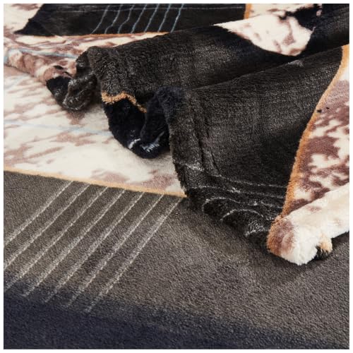 Image of amazon basics Plush Blanket | Double Size | 300 GSM 100% Polyester | Super Soft & Cozy (Sea Green)