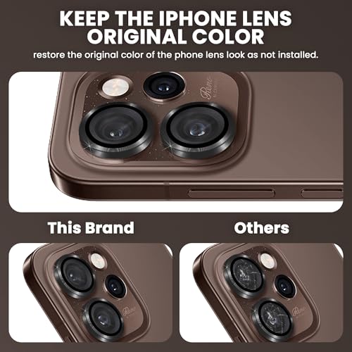 Image of FIRST MART Black Camera Ring Guard Protector for Oppo Reno 15 Pro Mini | Tempered Glass with Metal Alloy Rings, HD Clear, Scratch Resistant, Case-Friendly | Pack of 1