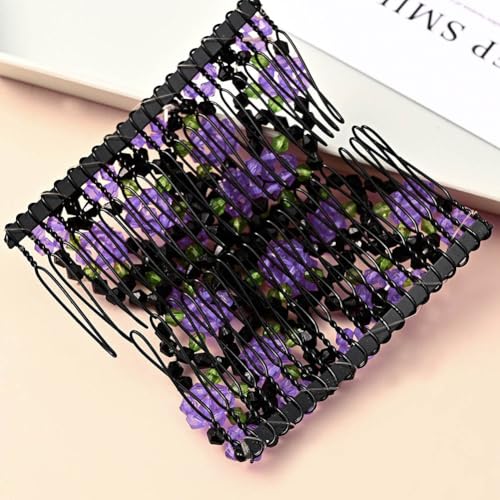 Umibow 4 Pcs Magic Easy Combs Clips para Cabello miniatura 4