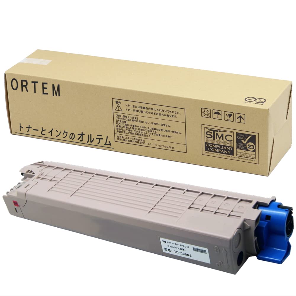 Amazon.co.jp: 【オルテム保証付】OKI用 TC-C3BM2（マゼンタ）対応 