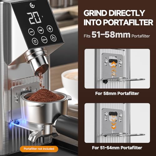 Industrial espresso grinder