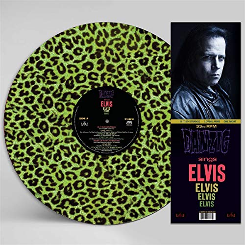 Album Art for Sings Elvis - A Gorgeous Green Leopard Picture Disc Vinyl by Danzig