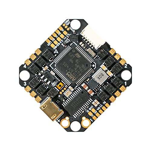 BETAFPV F405 2-4S 20A Toothpick Brushless Flight Controller V5 with ICM42688 Gyro BLUEJAY ESC Compatible for DIY 2-4S 2-4inch Toothpick Drone, Cinematic Whoop Quadcopter like Pavo25, X-knight 35 - PNP