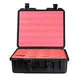 SiForce S40 Drive Transporter Case S40 Rugged Case with Pink Anti-Static Foam for 40 Internal 2.5 inch Drives