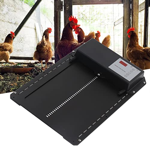 Automatischer Hühnerstall-Türöffner-Kit ABS und Stahl Auto Chicken Door Light Sensing Chicken Coop Door Timer Control… – Bild 6