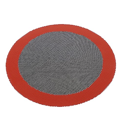 Cabilock Alfombrilla de Silicona Reutilizable para Freidora de Aire Accesorio Antiadherente para Cocción Saludable y Limpieza Compatible con Freidoras de Aire Color