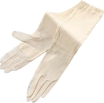 AuraGlor Sun Protection Gloves UV Reflective Touch Screen Cool Effect Gloves for Men Women, Summre Cycling Running Driving