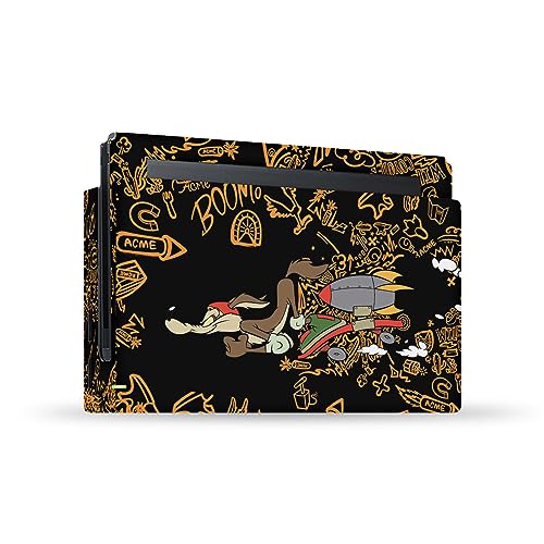 Autocollant Nintendo Switch Looney Tunes en vinyle protecteur anti-rayure Wile E. Coyote