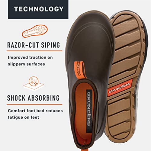 Image of Grundens Men's DECK-BOSS Ankle Boot | Durable, Waterproof