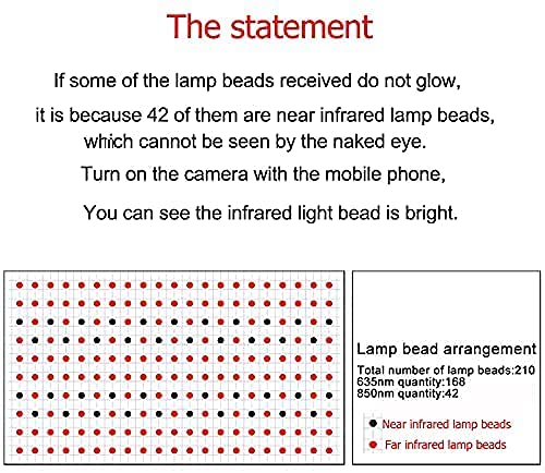 635/850nm Red Light Therapy Belt Lipo Laser Wrap Mat Body Slim Belly Pad,Large Size, 210 Light Beads, Especially Suitable for Removing Abdominal and Thigh Fat - Thumbnail 5