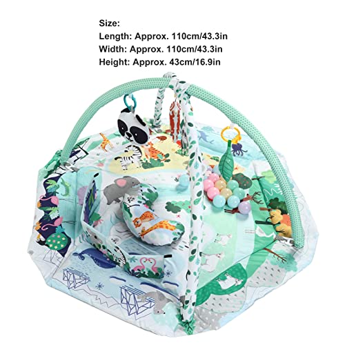 Baby Speelkleed Multipurpose Opvouwbare Piano Gym Peuter Doek Activiteitencentrum Met Beweegbaar Speelgoed voor Vloer 43.3x43.3x16.9in (BB038) - Afbeelding 8