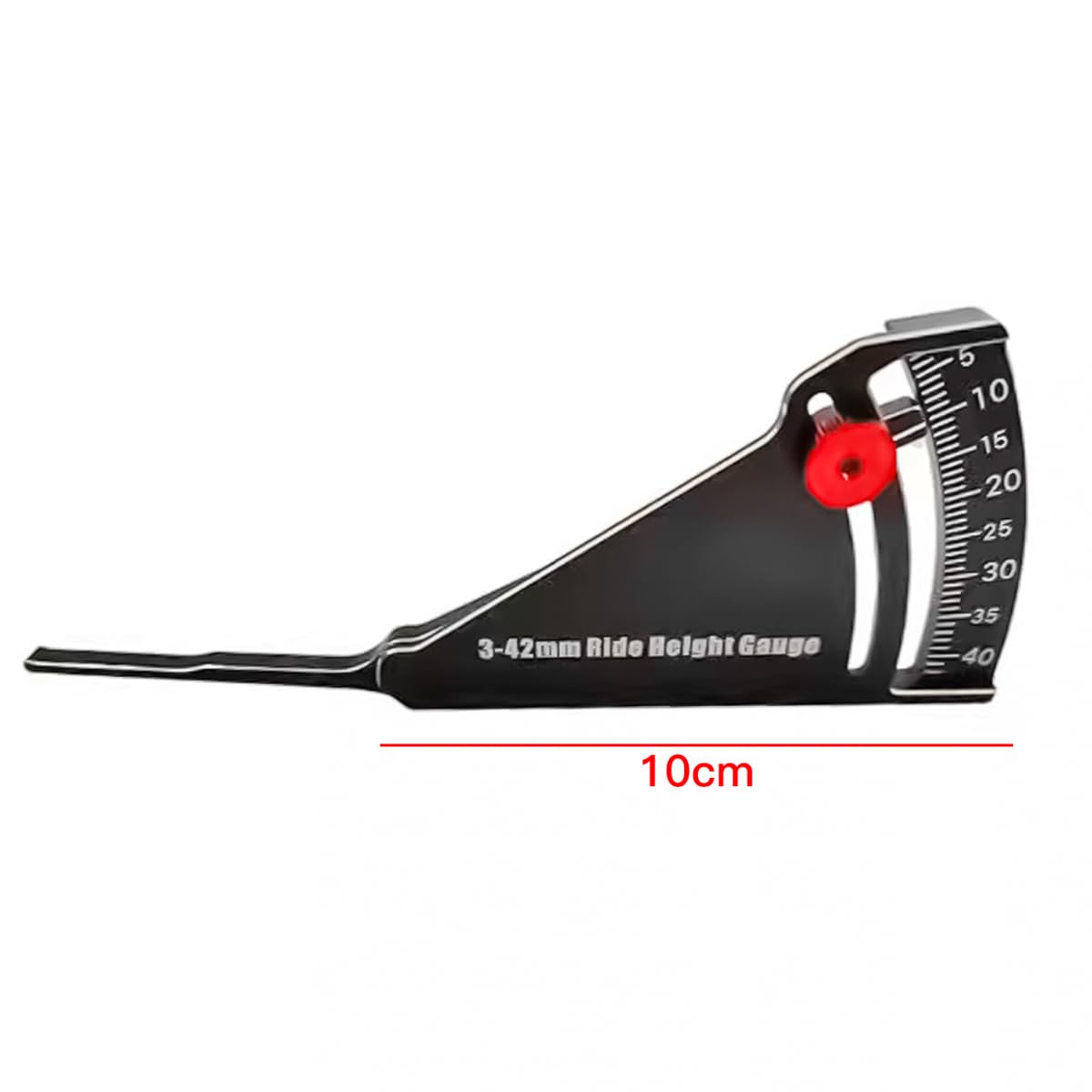 Misuratore di Altezza per Auto RC in Alluminio 3-42 mm per Camion RC Scala 1/8 1/10