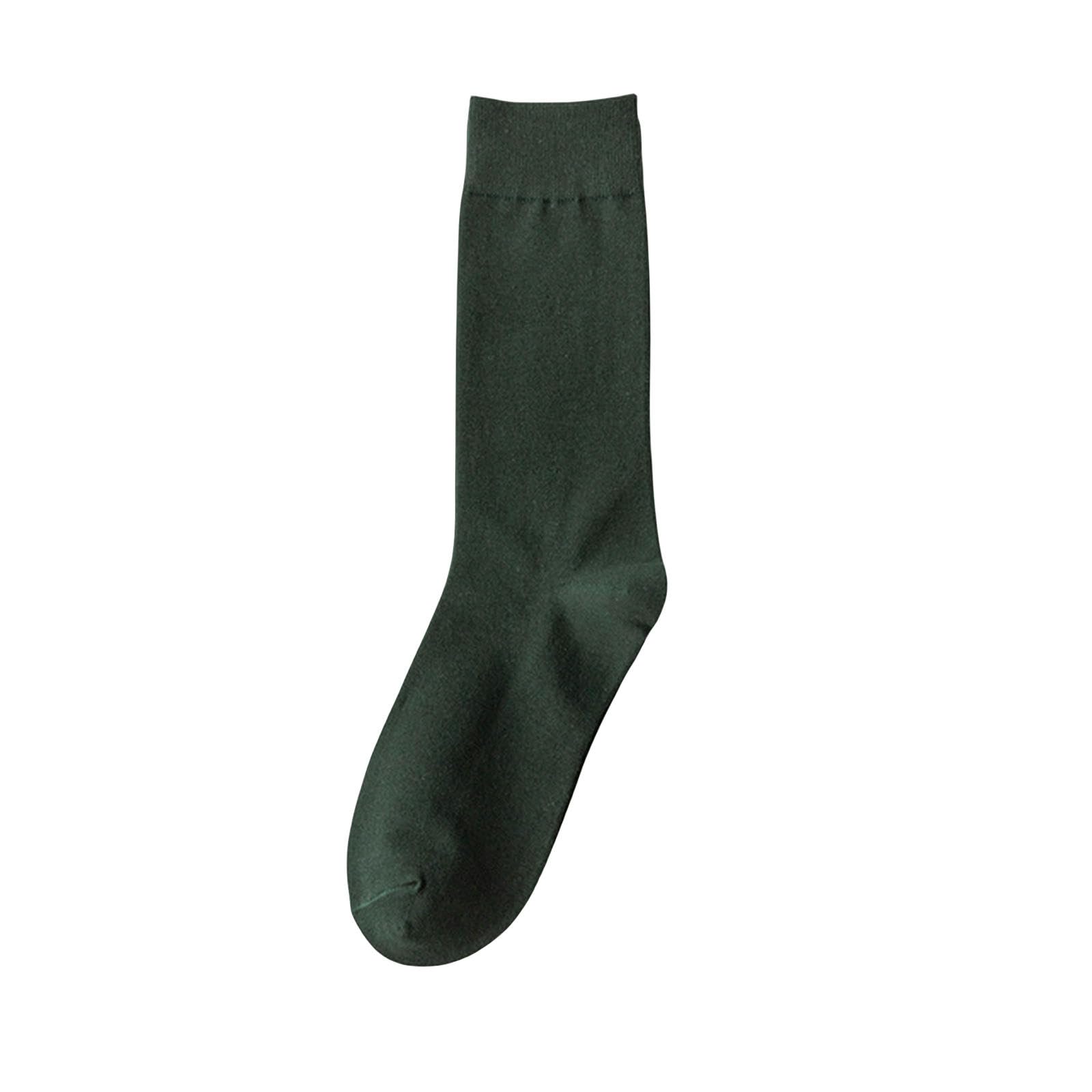 MdybF Calcetines Hombre Calcetines Comerciales De Color Sólido Masculino Calcetines De Algodón Puro Desodorante