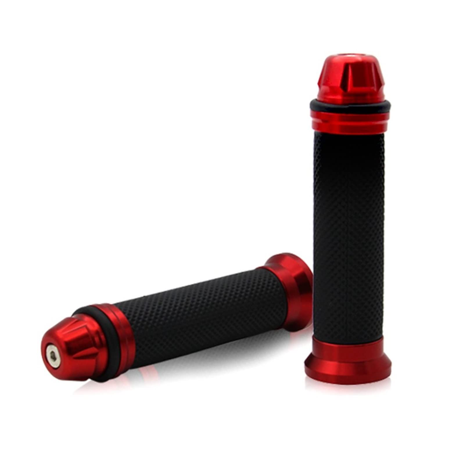 pour Poignées De Moto Anti-dérapantes Poignées De Guidon De Vélo Poignées De Guidon De Vélo De Montagne en Caoutchouc 1 Paire 7/8 '' 22 MM Poignées Professionnelles Motos (Couleur : C)