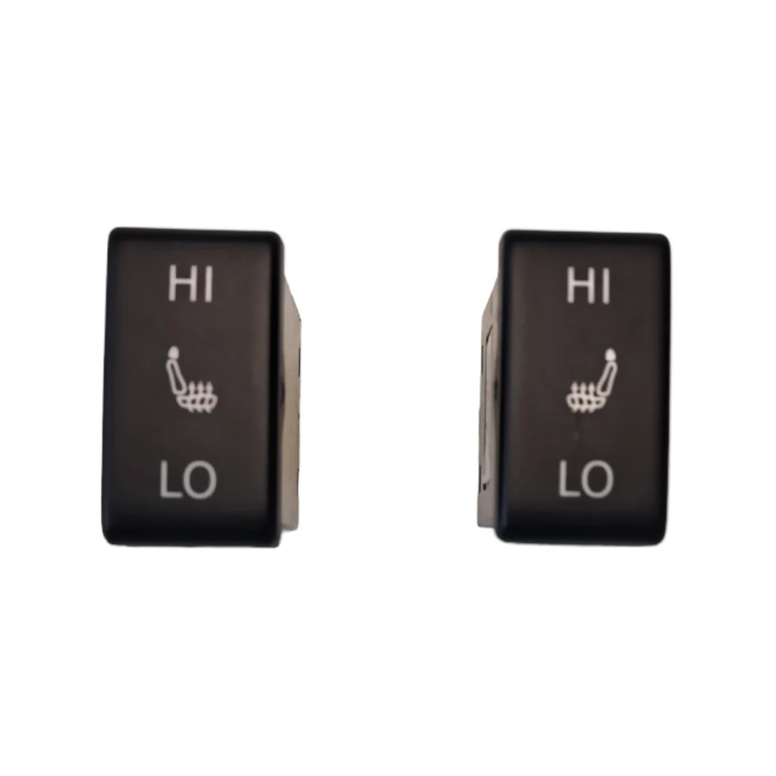 Interruptor Control Asiento Botón interruptor ajuste calefacción asiento coche apto para Dongfeng Fengshen Ax7 Regulador Asiento Coche(Set)
