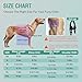 KISFLY Dog Elbow Brace for Canine Elbow and Shoulder Support Dysplasia Osteoarthritis Elbow Calluses Pressure Sores Dog Elbow Pads for Better Recovery with Reflective Both Legs S