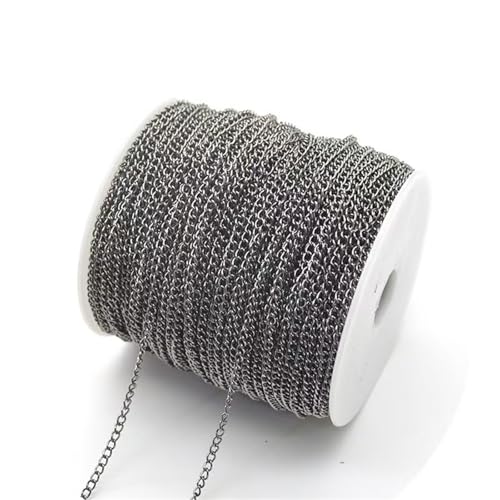 DIYWG[ANZT[ SÍ`F[`F[ - 3x4mm ÑX^C̃lbNXƃuXbg̑f(Gunmetal,3*4mm)