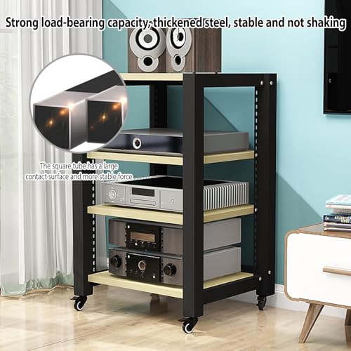 Torre de rack ajustable con estantes móviles MovabAV 6