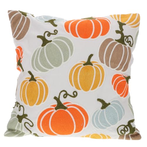CRILSTYLEO Funda De Almohada De Calabaza Decoración del Hogar Protector De Almohada Festival De Fundas De Almohada Caída Fundas De Almohada Fundas De Almohada De Otoño Algodón