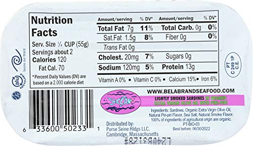 Bela Sardines Hot Sauce, 4.25 Oz #TOP2