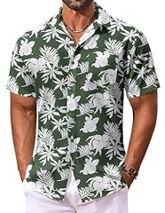 Green - White Flower