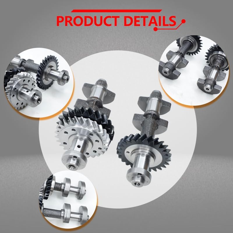 Engine Balance Shaft Set Compatible with Toyota Corolla/Corolla/Matrix/RAV4/Solara 2AZ-FE 2AZ-FXE 2.4L Engine | Scion xB/tC | Lexus HS250h 13601-28021 13602-28020