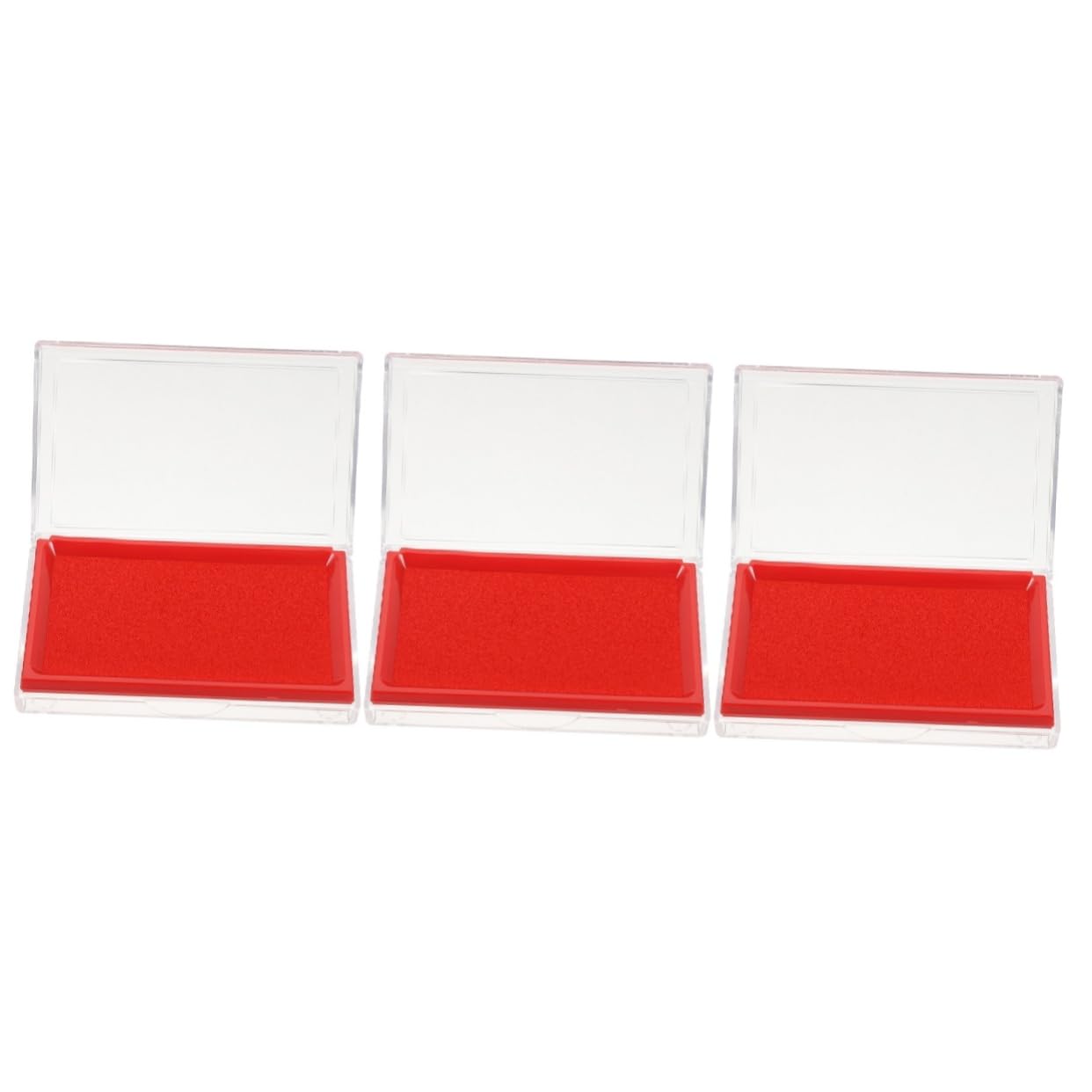 Lurrose 3pezzi Tampone per Inchiostro Portatile per Calligrafia e Arte Accessorio per Pittura con Superficie Facile da Pulire e Materiale Resistente per Uso Quotidiano