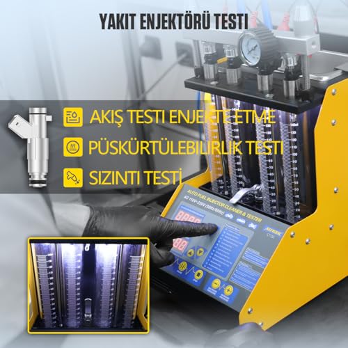 Foto von AUTOOL Ultraschallwellen Injektor Reiniger und Tester Mini CT-150 Automotive 4 Zylinder Unterstützung Motorrad CT150 Automotive Kraftstoff Reinigungswerkzeuge 220V